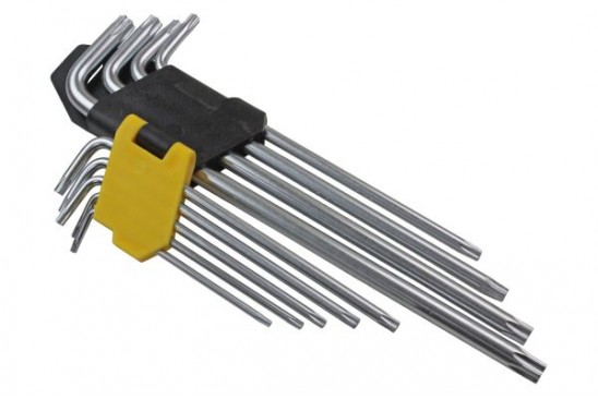 Torx sleutelset 9-delig 